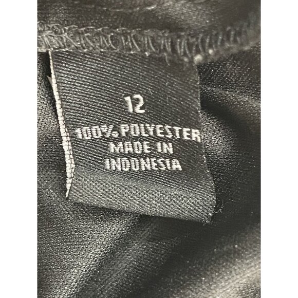 JBS Black Slip Dress Size 12 Trendy Lightweight - Picture 5 of 7